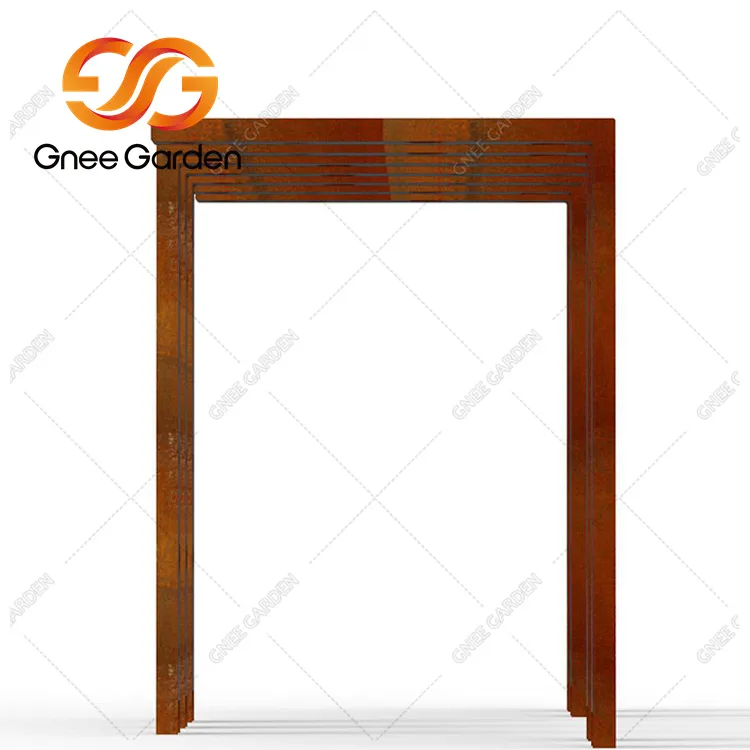 ביתן גן קורטן פלדה לפטיו