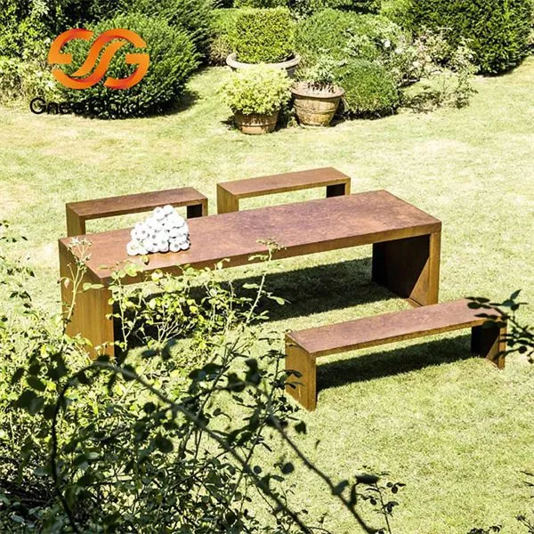 קורטן פלדה רחוב ופארק ריהוט