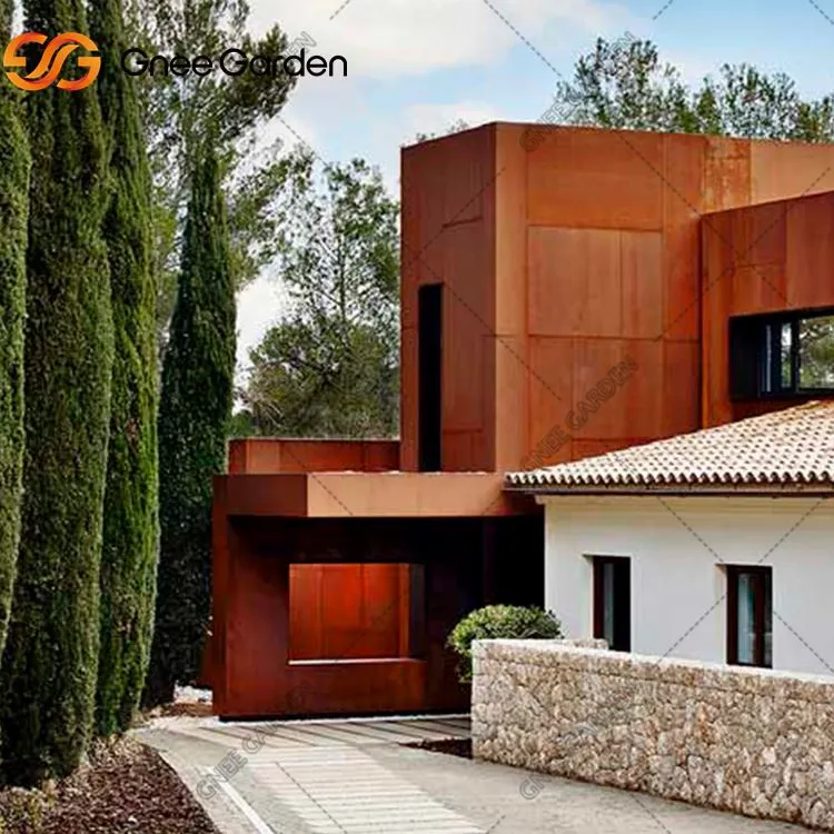 קירות וילון מודרניים חיצוניים