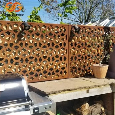 מסכי פרטיות מתכת מזג האוויר